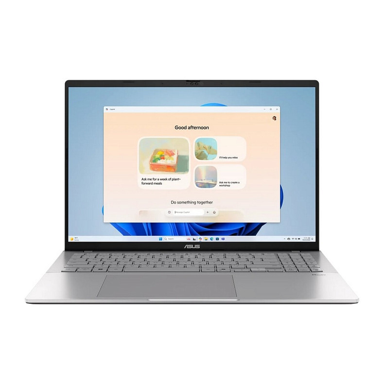 Ноутбук ASUS Vivobook S 16 M3607HA-RP010 16" WUXGA IPS, AMD R7-260, 16GB, F512GB, UMA, NoOS, Срібл