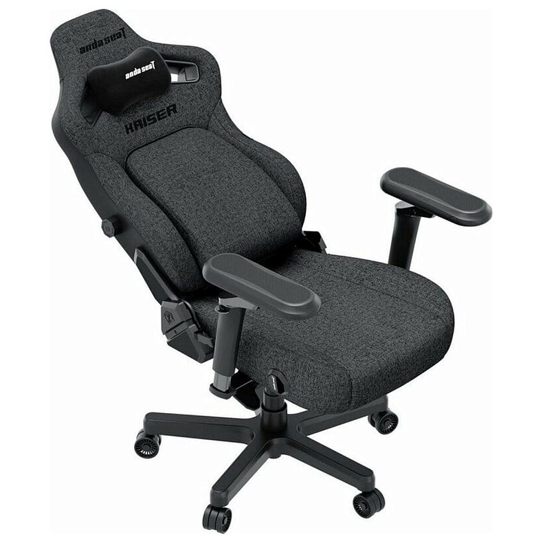 Крісло ігрове Anda Seat Kaiser 4 V2 Size XL Dark Gray Fabric