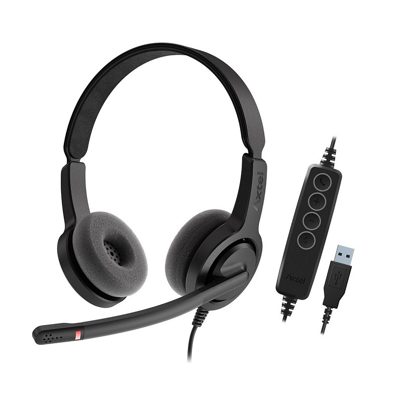 Гарнитура Axtel Voice UC 28 duo NC (AXH-V28UCD)