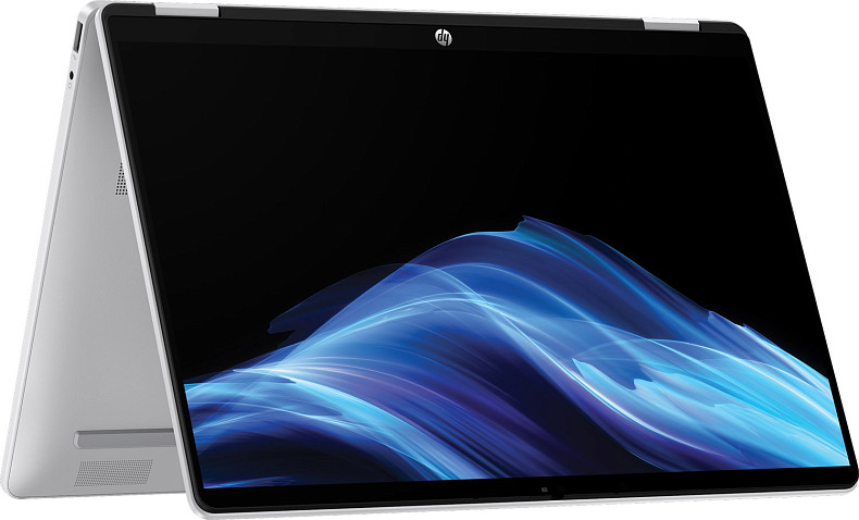 Ноутбук HP OmniBook 5 Flip x360 14-fp0033ua 14"2K IPS Ts,300n/Core3-100U/8Gb/SSD512G/IntGr/DOS/Сріблястий