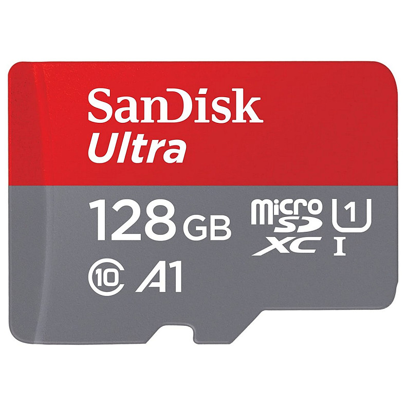 Карта пам'яті SanDisk microSD  128GB C10 UHS-I R150MB/s Ultra