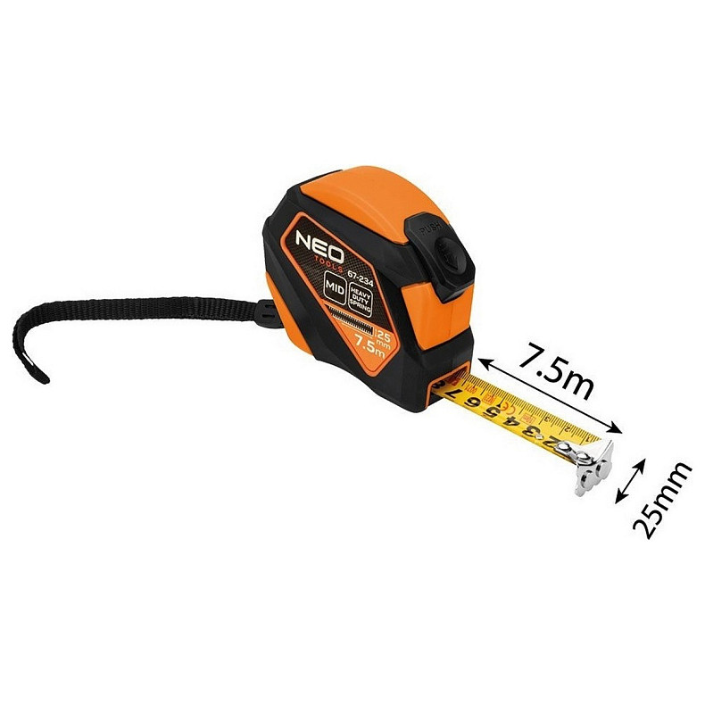 Рулетка Neo Tools (67-234)