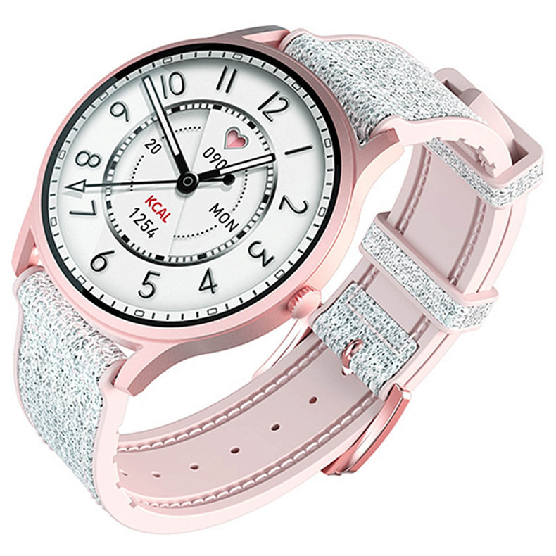 Смарт-часы Kieslect Smart Watch Lora Pink