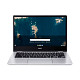 Ноутбук Acer Chromebook Spin CP314-1HN 14" FHD IPS, Intel C N4500, 8GB, F128GB, UMA, ChromeOS, серебр.