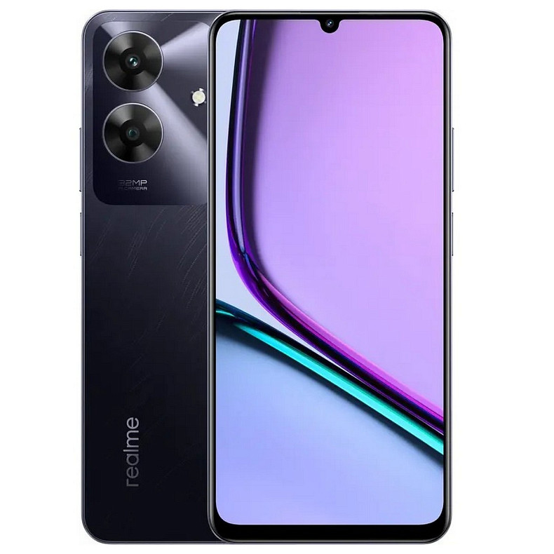 Смартфон Realme Note 60 4/128GB (RMX3933) Marble Black