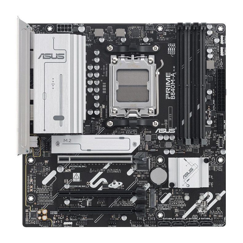 Материнская плата Asus Prime B840M-A-CSM Socket AM5