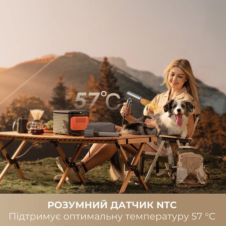 Фен-стайлер Dreame Pocket Grey AHD51-GR