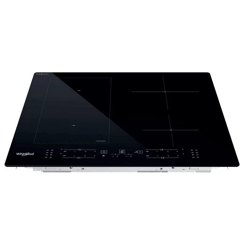 Варочная поверхность Whirlpool индукционная, 60см, расширенная зона, черный
