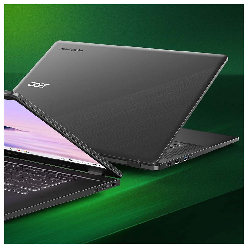 Ноутбук Acer Chromebook Plus CB515-2H 15" FHD IPS, Intel i5-1235U, 16GB, F512GB, UMA, ChromeOS, сіри