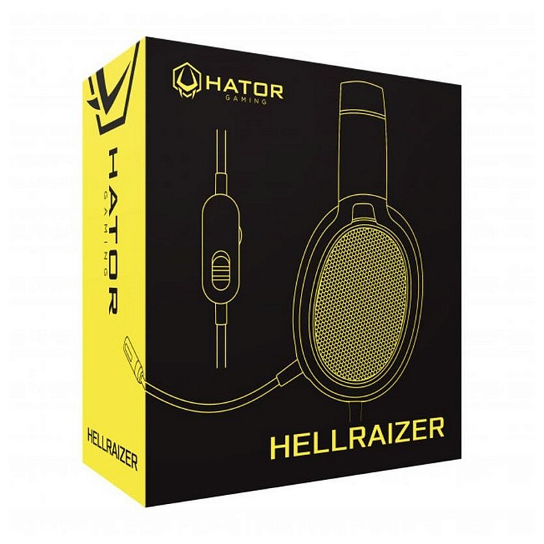 Гарнитура Hator Hellraizer Black (HTA-812)