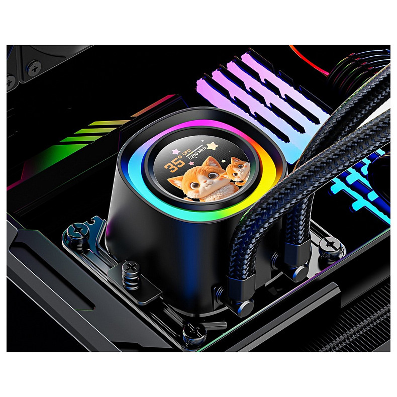 Система водяного охлаждения ID-Cooling FX240 LCD