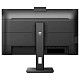 TFT 27" Philips 27B1U5601H, QHD, IPS, 75Гц, HDMI, DP, USB-C, RJ-45, USB-hub, cam, HAS, Pivot,