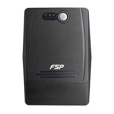 ИБП FSP FP1000, 1000ВА/600Вт, Line-Int, IEC*4, USB/RJ45, AVR, Black