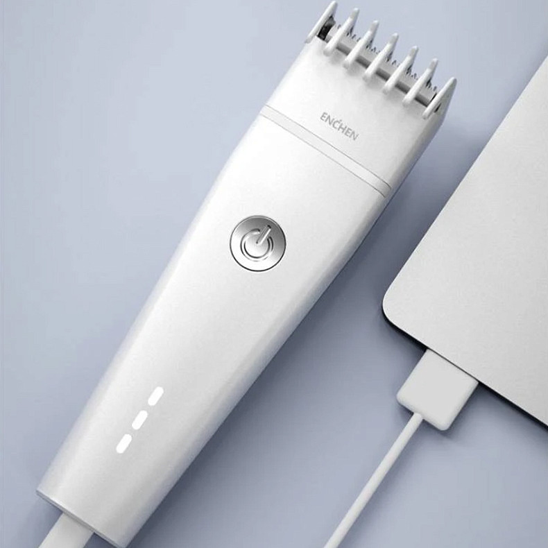 Машинка для стрижки волосся ENCHEN BOOST 2 White