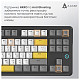 Клавіатура Ajazz AK870 V2 Flying Fish Switch Black USB-C (AK870-V2-FF-BGY)