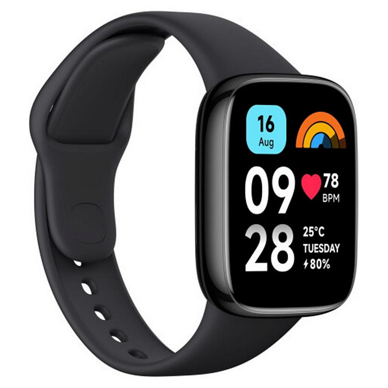 Смарт-часы Xiaomi Redmi Watch 3 Active Black (BHR7266GL) EU