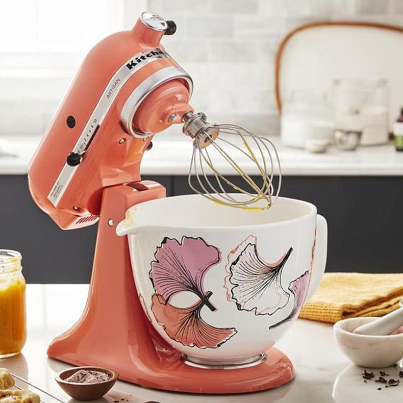Кухонная машина KitchenAid Artisan 4,8 л 5KSM185PSEPH цвет персиковый беллини