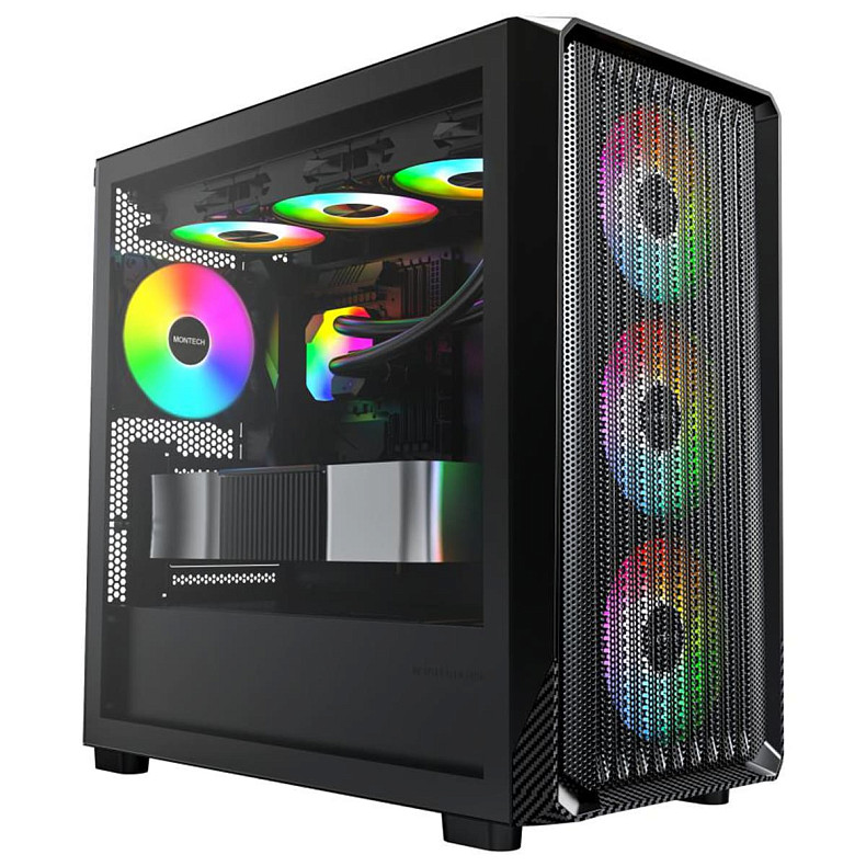 Корпус Montech X5M W/O PSU (B) mATX