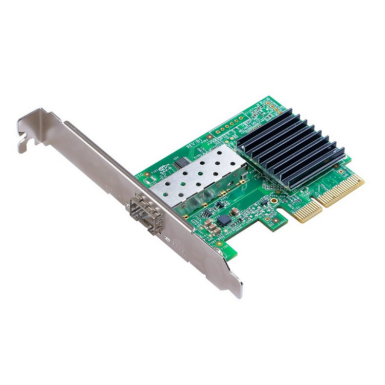 Мережевий адаптер Edimax EN-9320SFP+ V2 (1xSFP+, PCI-E, з кріпленням low profile)