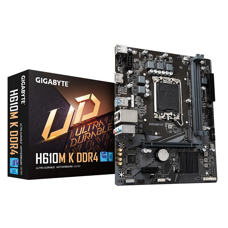 Материнская плата Gigabyte H610M K DDR4 Socket 1700