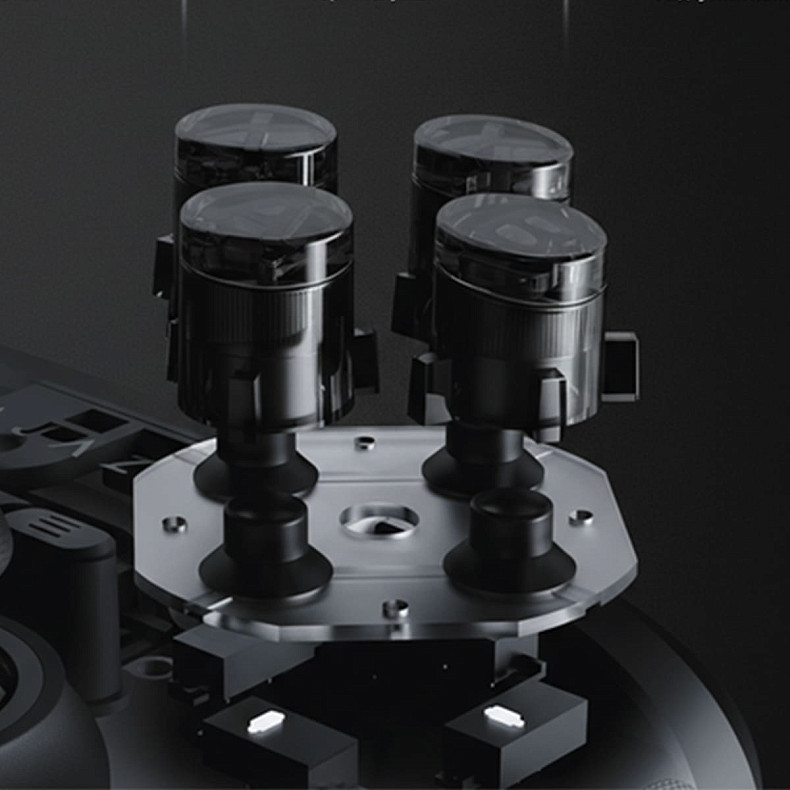 Бездротовий геймпад з док-станцією Ajazz GP100 Set Black (GP100S-B)