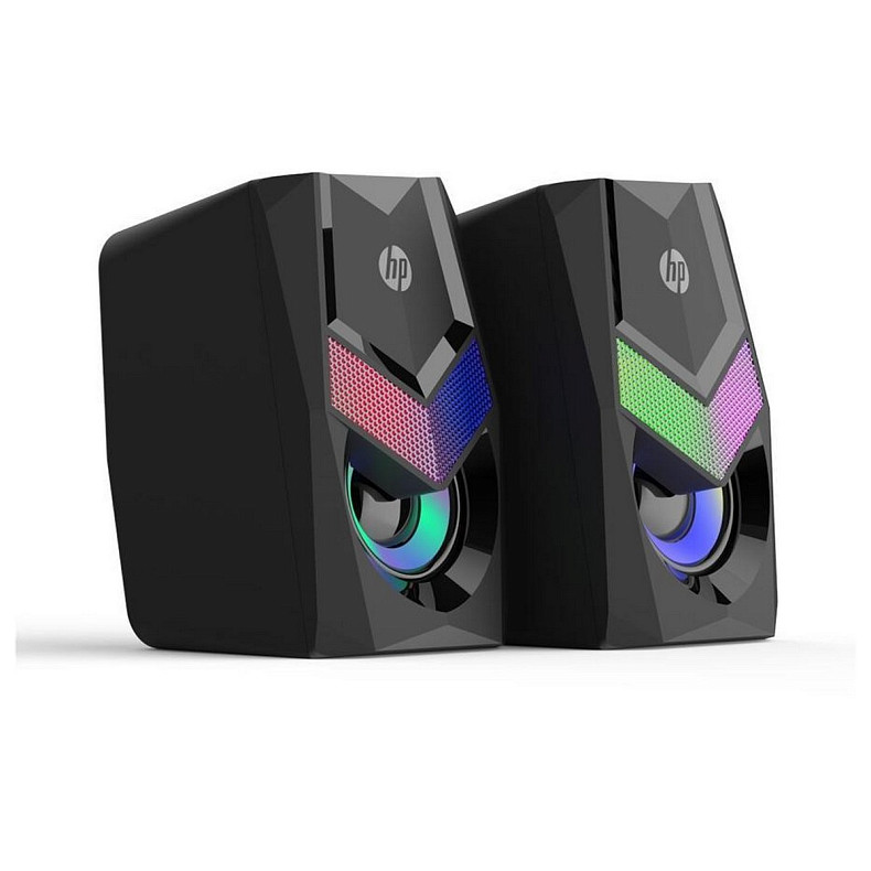 Акустична система 2.0 HP DHE-6000, 3,5мм + USB, 6Вт, LED RGB