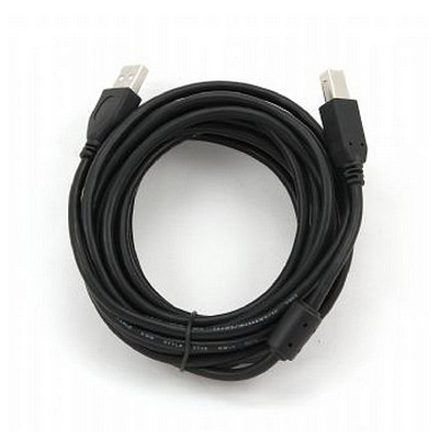 Кабель Cablexpert CCF-USB2-AMBM-15 USB 2.0 AM/BM 4,5 м, Ферритовий фільтр