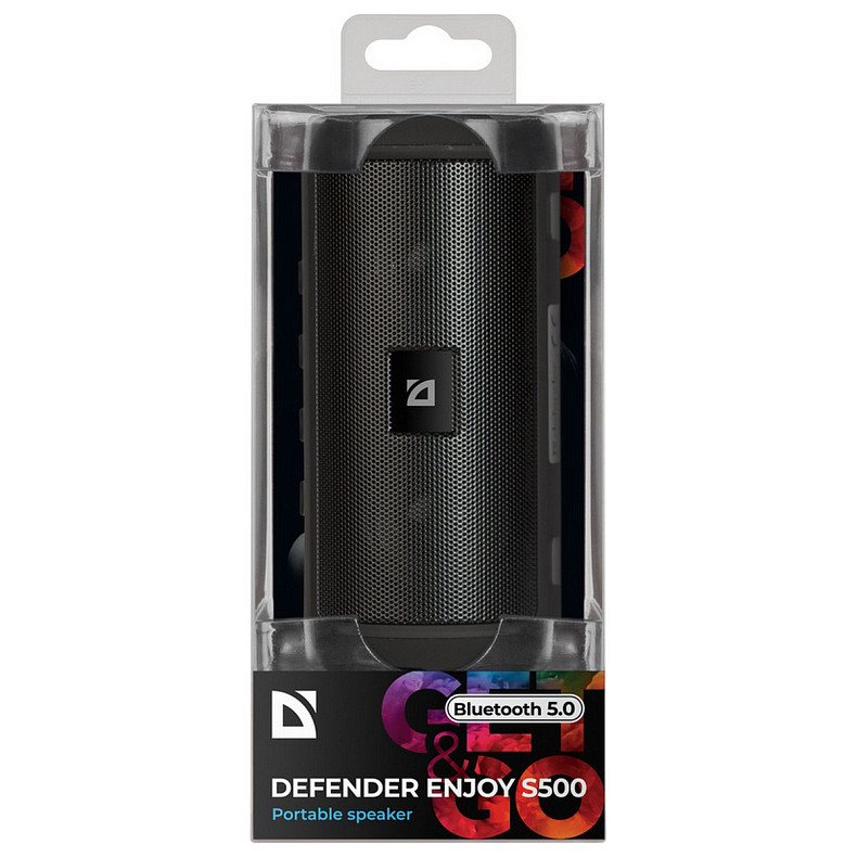 Портативна акустика DEFENDER (65682)Enjoy S500 10Вт, чорний