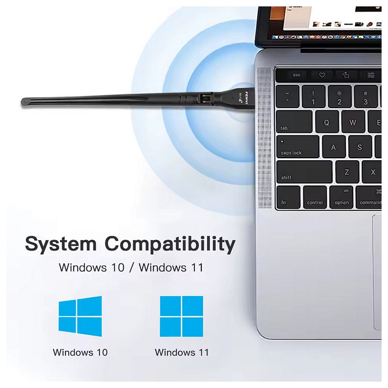 Бездротовий адаптер Fenvi FU-AX300Pro