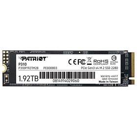 SSD диск Patriot P310 1.92 TB (P310P192TM28)
