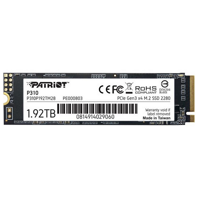 SSD диск Patriot P310 1.92 TB (P310P192TM28)