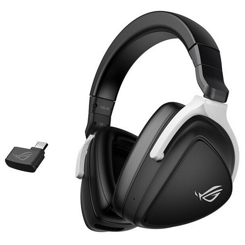 Навушники Asus ROG Delta S Wireless Black/White (90YH03IW-B3UA00)