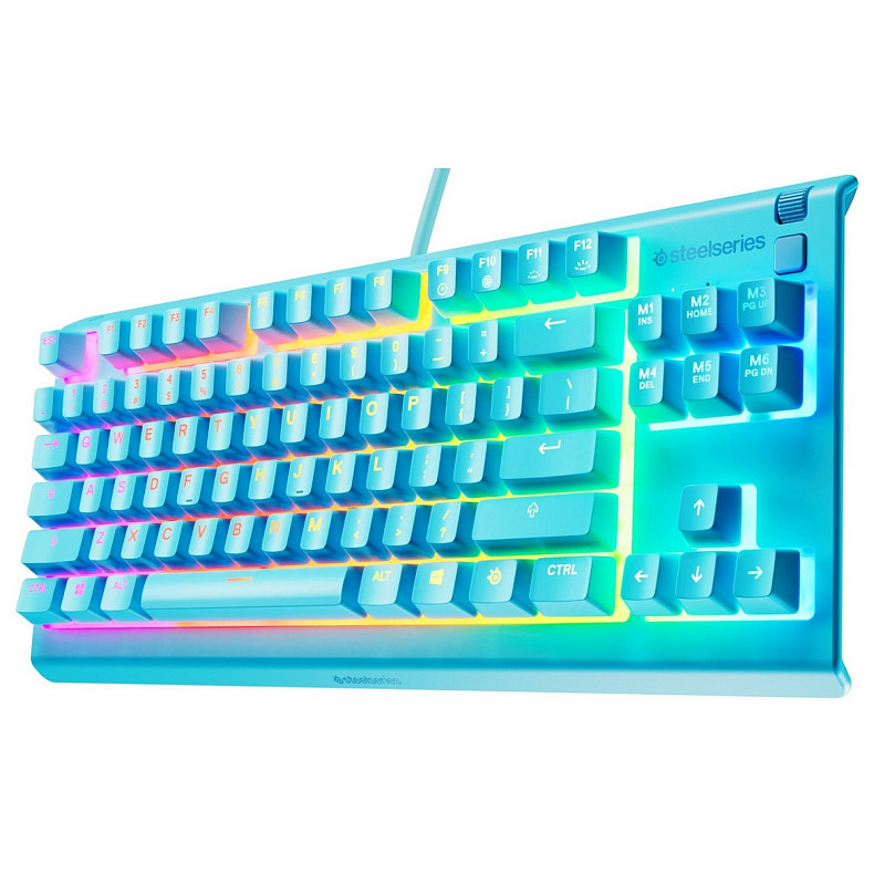 Клавиатура SteelSeries Apex 3 TKL UA Aqua