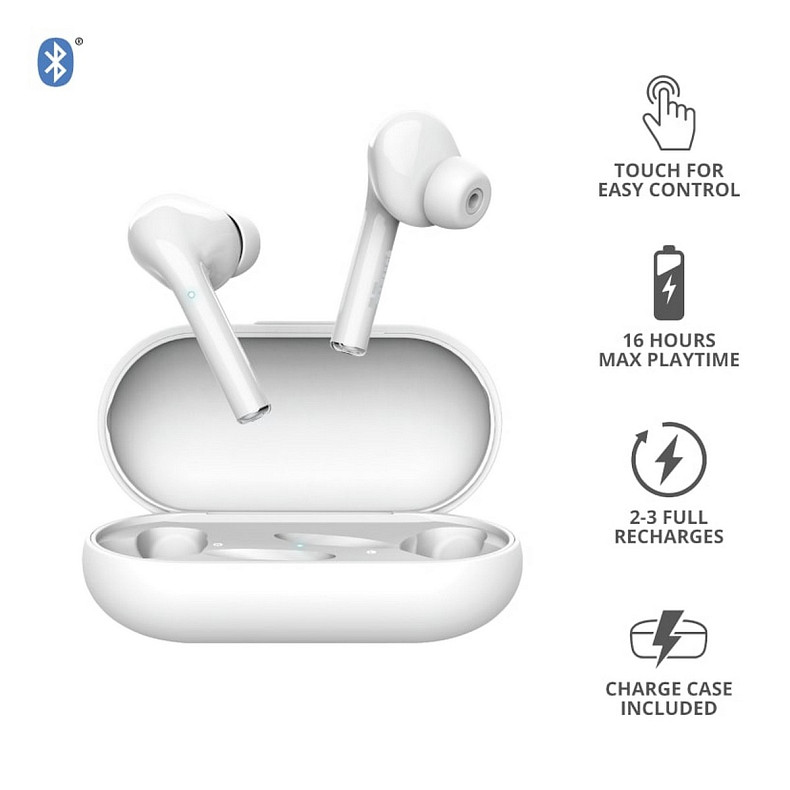 Навушники Trust Nika Touch True Wireless Mic White