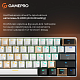 Клавіатура GamePro Genesis Infinity MK130BW Black/White