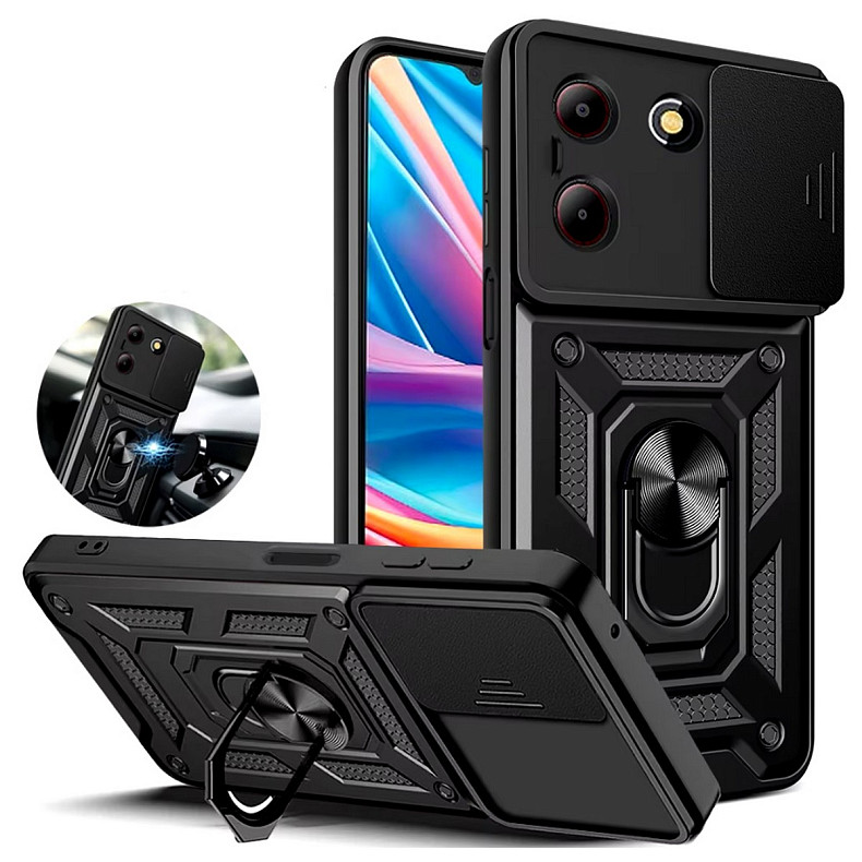 Чохол-накладка BeCover Military для ZTE Blade A54 Black (712172)