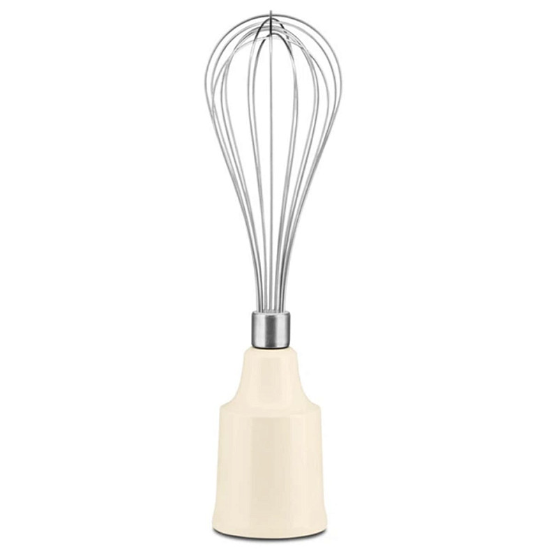 Блендер KitchenAid 5KHBV83EAC погружной с кремовыми аксессуарами