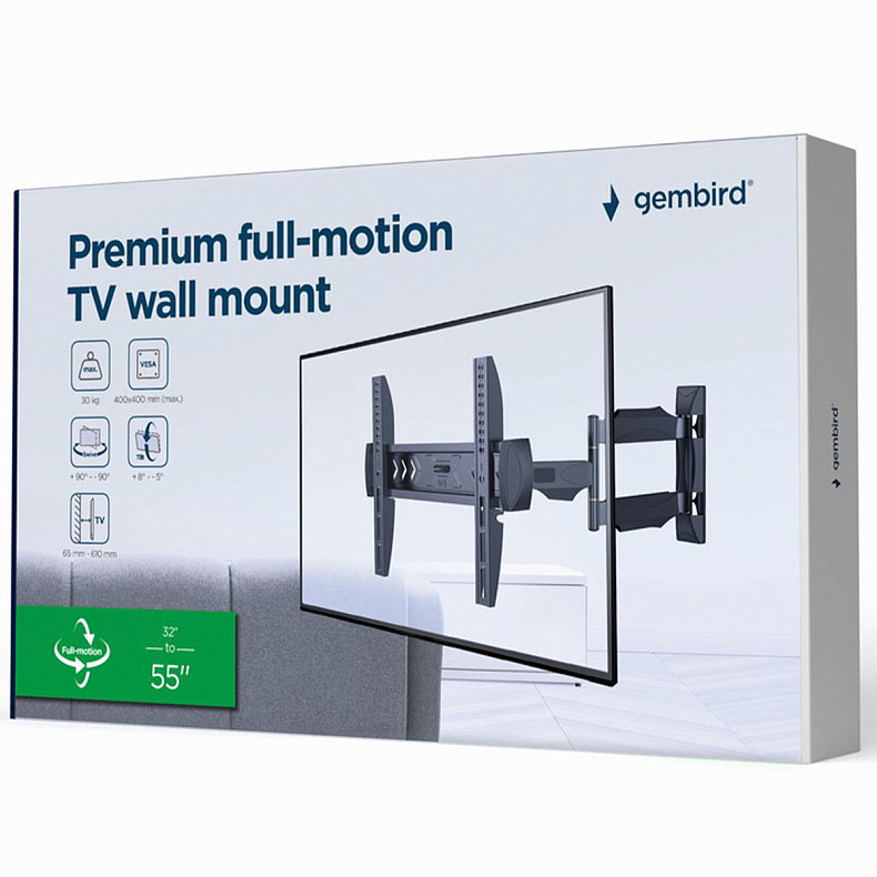 Кріплення для TV Gembird WM-55ST-02