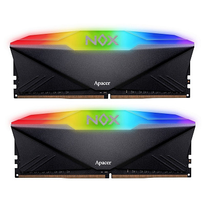 ОЗП DDR4 2х16GB/3600 Apacer NOX RGB Black (AH4U32G36C25YNBAA-2)