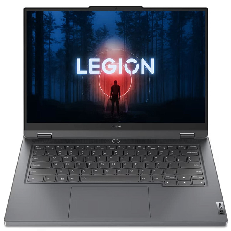 Ноутбук Lenovo 14.5_2.8K_OLED/R7 7840HS/32/1TB SSD/RTX 40 60 8GB/DOS/BL/F/Storm grey Legion Slim5 14APH8