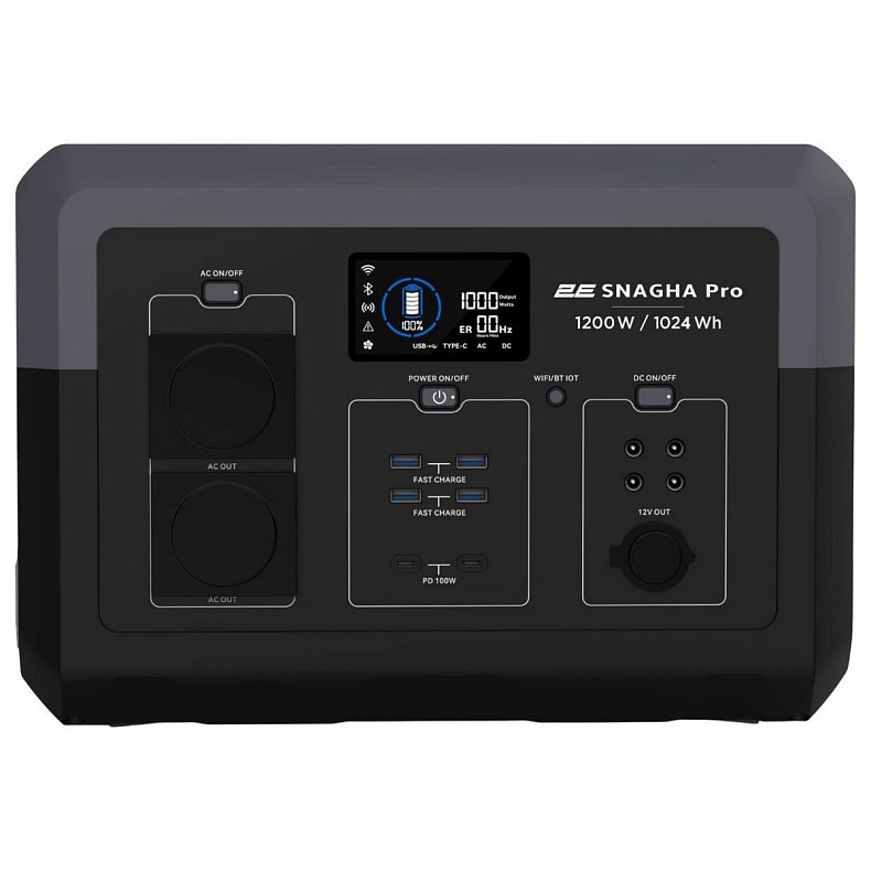 Зарядная станция 2E Snagha Pro, 1024Wh, 1200W (2E-PPS1210-PRO)