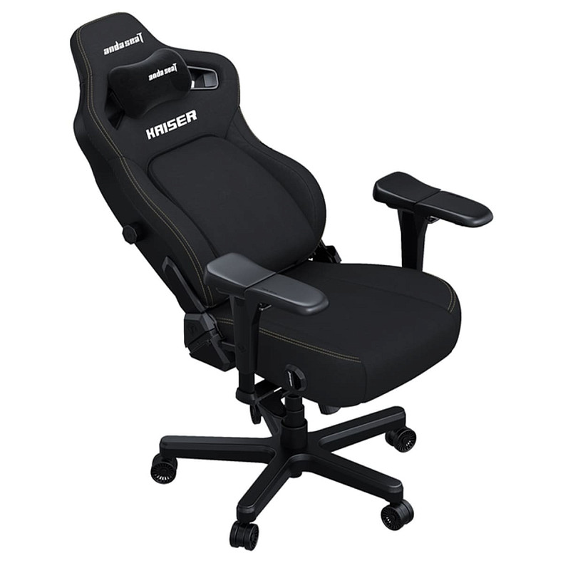 Крісло для геймерів Anda Seat Kaiser 4 Black PVC Size L (AD12YDDC-L-20-B-PV/C)