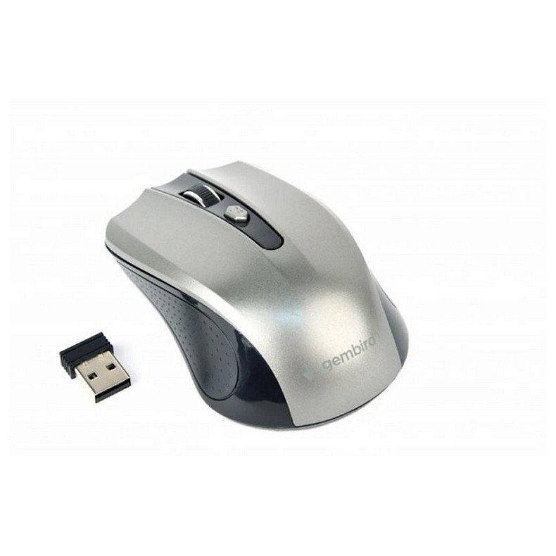 Миша бездротова Gembird MUSW-4B-04-BG Black/Grey USB