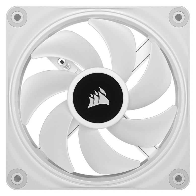 Вентилятор Corsair iCUE Link QX120 RGB PWM PC Fans Starter Kit with iCUE Link System Hub White