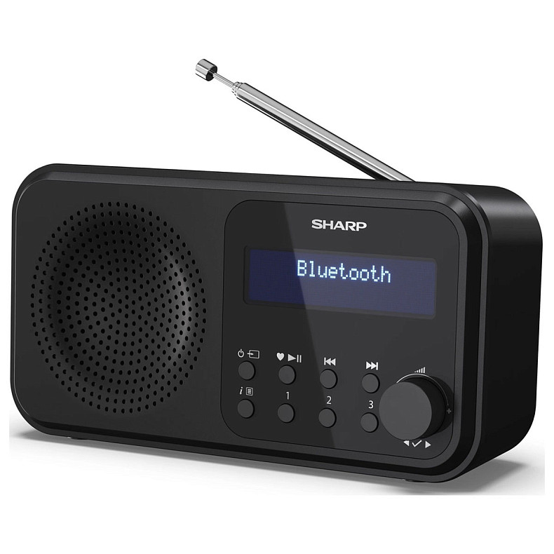 Радіоприймач Sharp DR-P421 Black