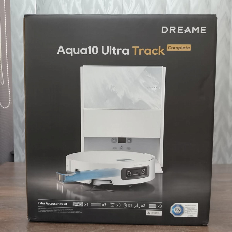 Робот-пилосос миючий Dreame Aqua 10 Ultra Track Complete White -- Уцінка
