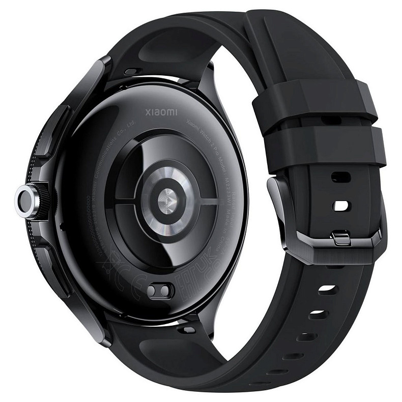 Смарт-часы Xiaomi Watch 2 Pro Black Case with Black Fluororubber Strap (BHR7211GL)