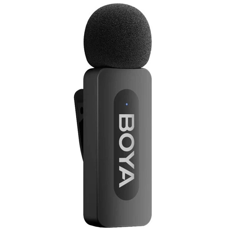 Бездротовий петличний мікрофон BOYA BY-V10 Type-C Black