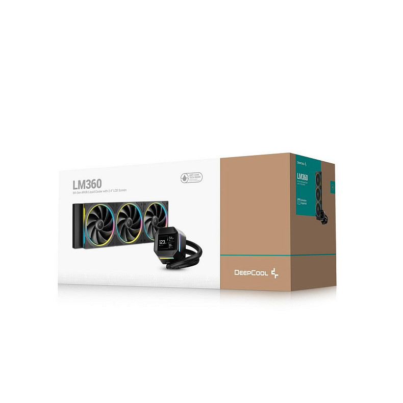 Система водяного охолодження DeepCool LM360 Black (R-LM360-BKDMMC-1)