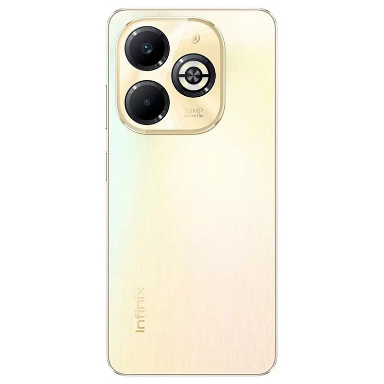 Смартфон Infinix Smart 8 Plus X6526 4/128GB Dual Sim Shiny Gold